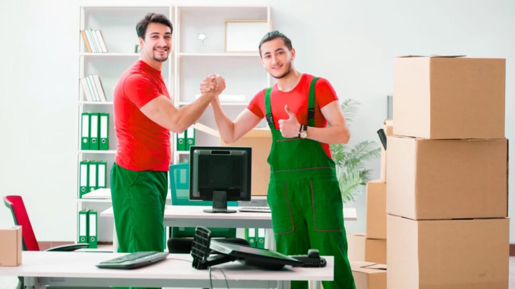 Corporate office shifting services in Hyderabad by Madhu Home Logistics – professional packers and movers for offices and businesses