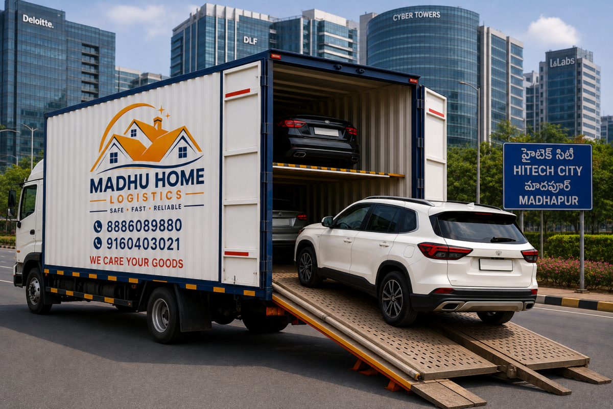 Madhu Home Logistics Scorpio S11 Car Transport Services Hyderabad to Delhi
